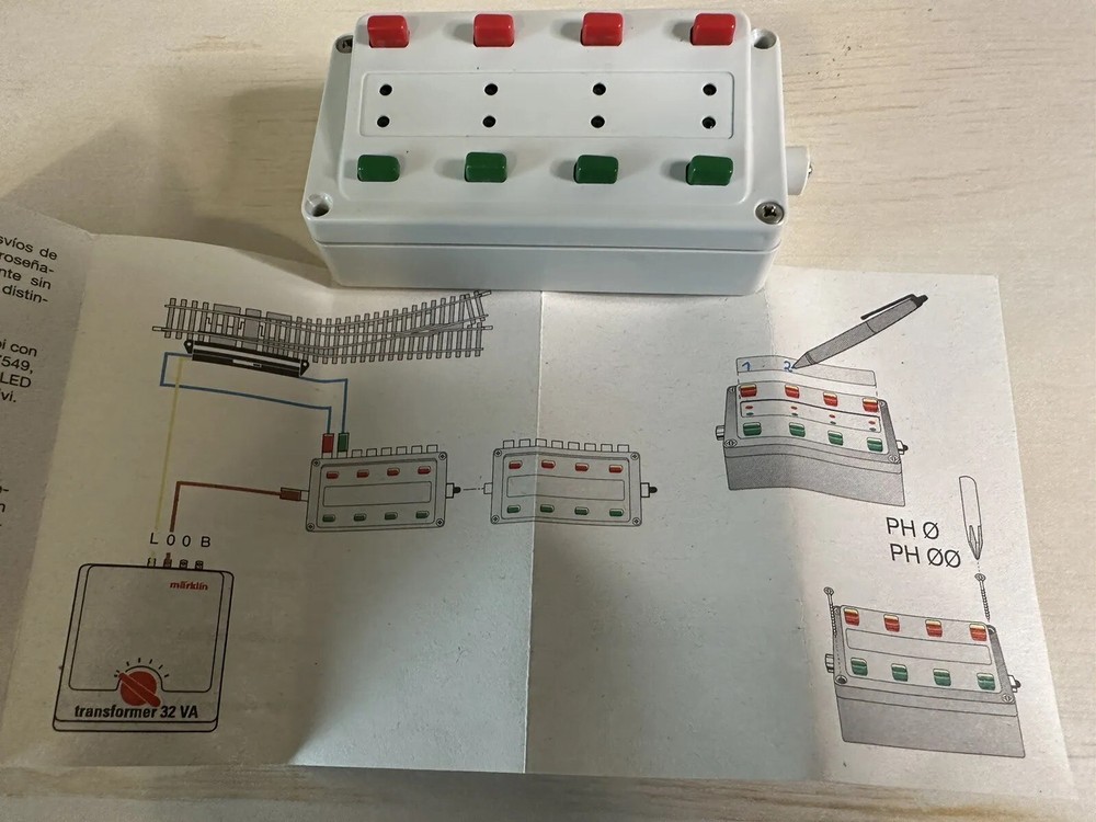 Marklin Control box 7271 with Feedback Function