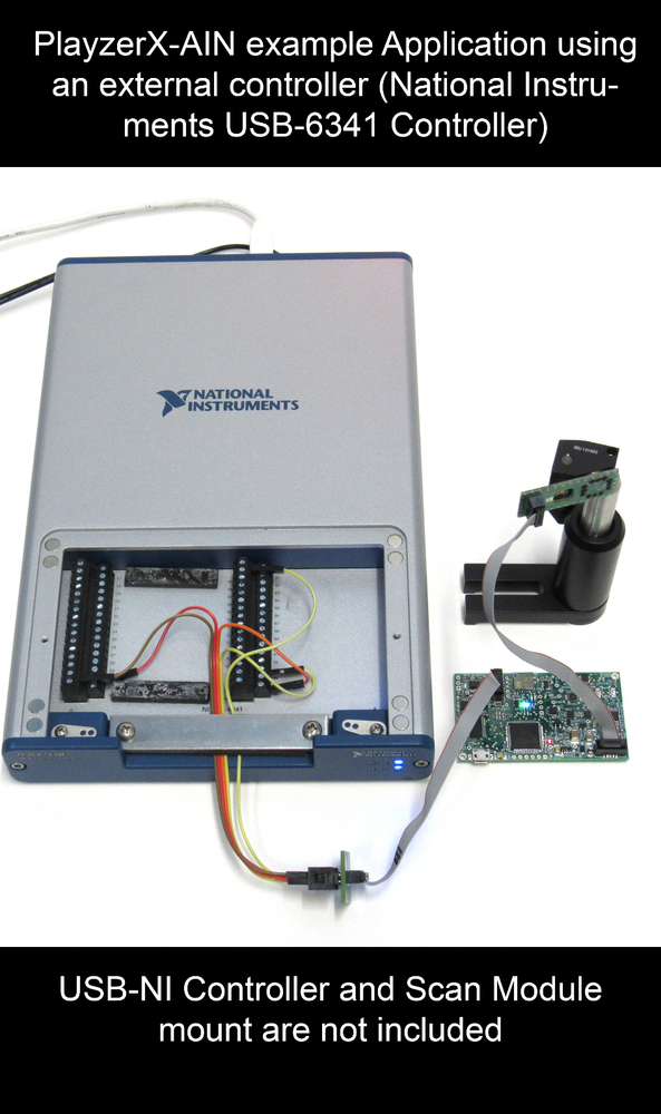 Mirrorcle Playzer X-Series (MEMS-based Vector Graphics Laser Projector)