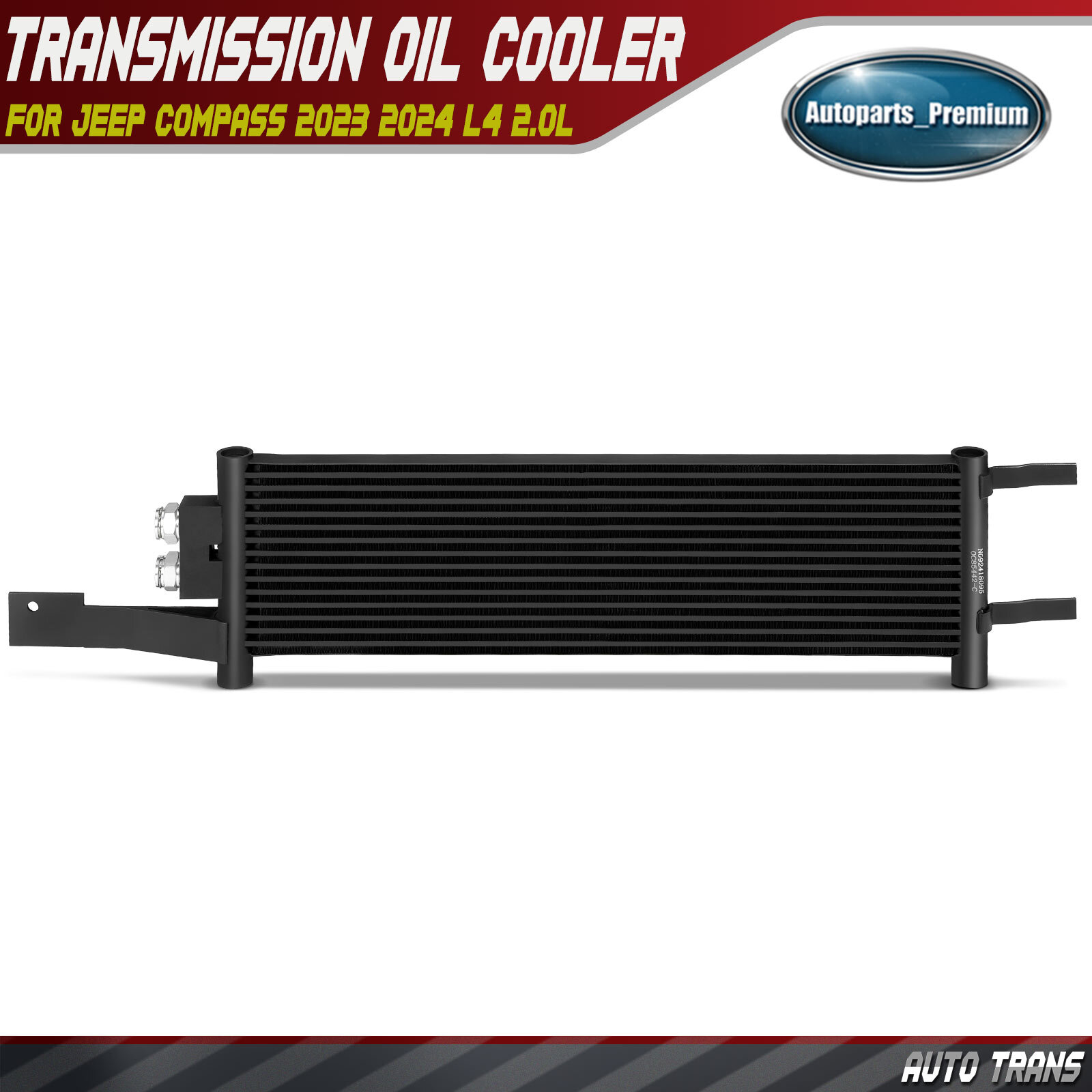 Transmission Oil Cooler for Jeep MP Compass 2023-2026 L4 2.0L with Start Stop