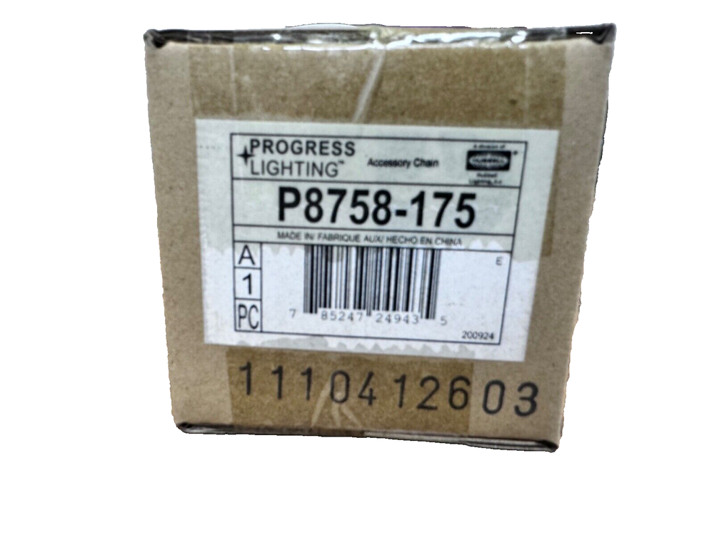 Progress Lighting 48 in. Distressed Brass Accessory Chain