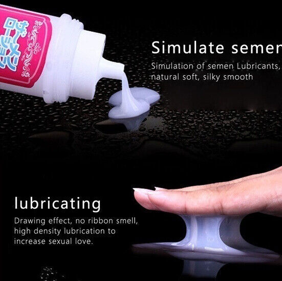 7OZ Lubricant Sperm Realistic Long Lasting Water Based Sex Lube Gel Adult Couple