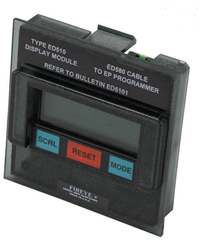 FIREYE ED510 Display Module with ED580 Cable for EP, EPD and MicroM Programmers