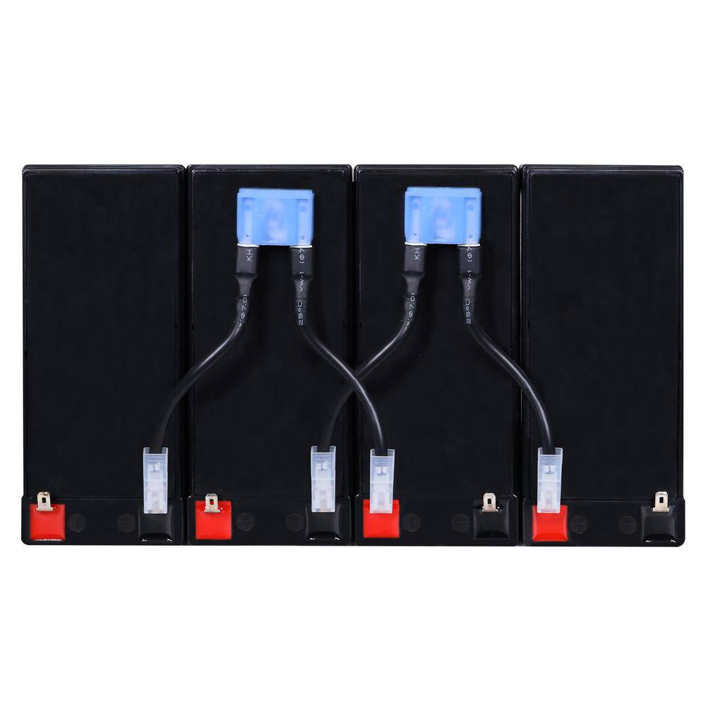 APC SMART-UPS 1400RM Rackmount Replacement Battery RBC8 Complete Kit