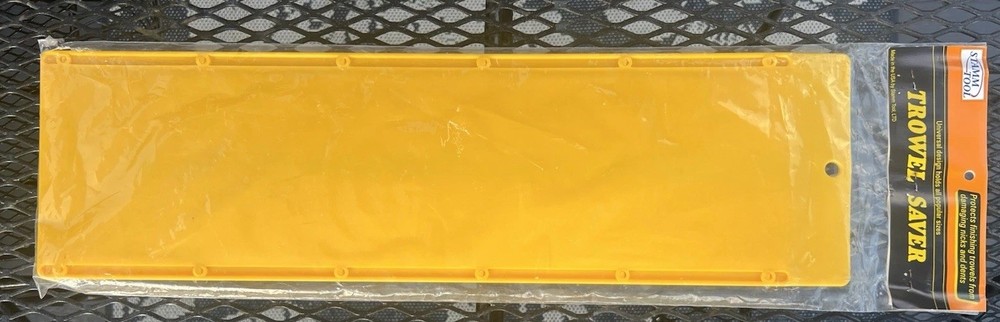 Stamm Tool Trowel Saver Yellow Plastic Slip Cover Protector New