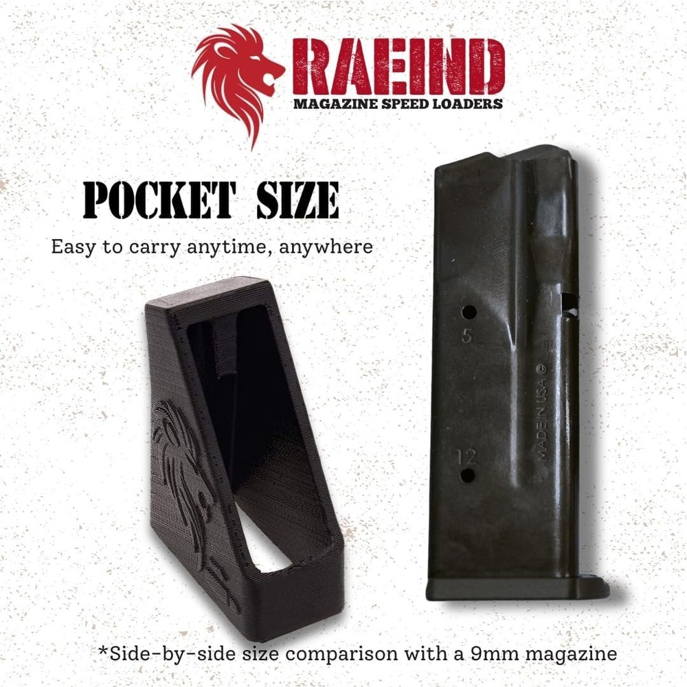 RAEIND Speed Loader for Kel Tec P17 .22 LR - Effortless Magazine Loading