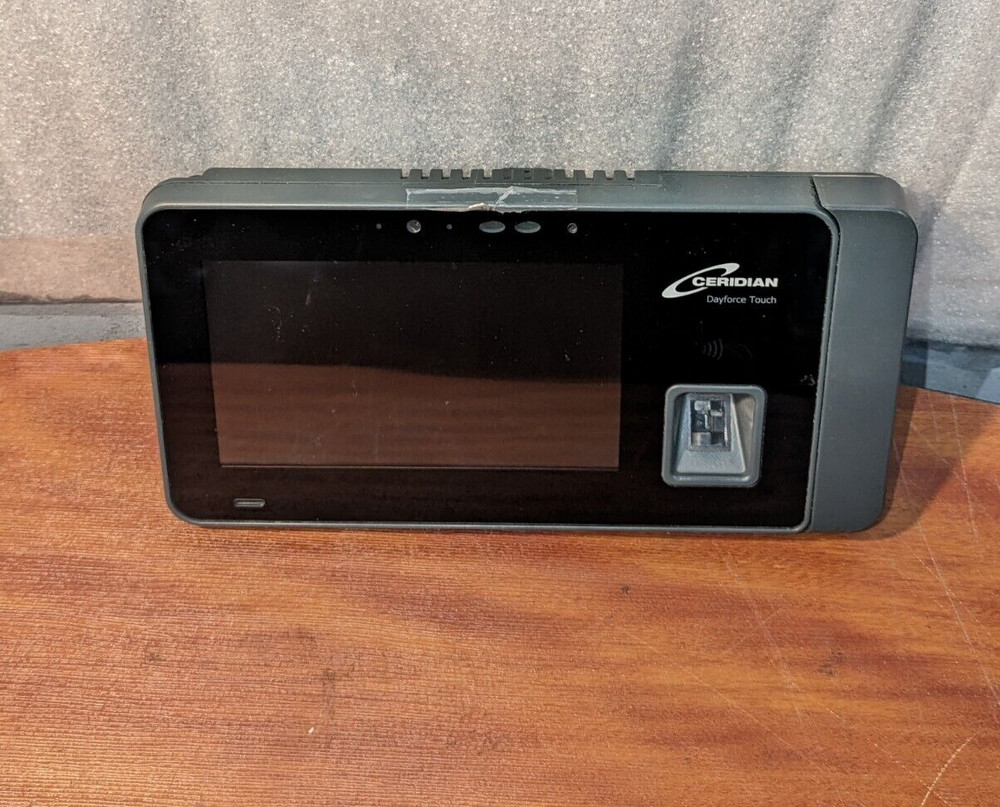 CERIDIAN DFTOUCH DAYFORCE TOUCH TIME CLOCK, "Check Desc"