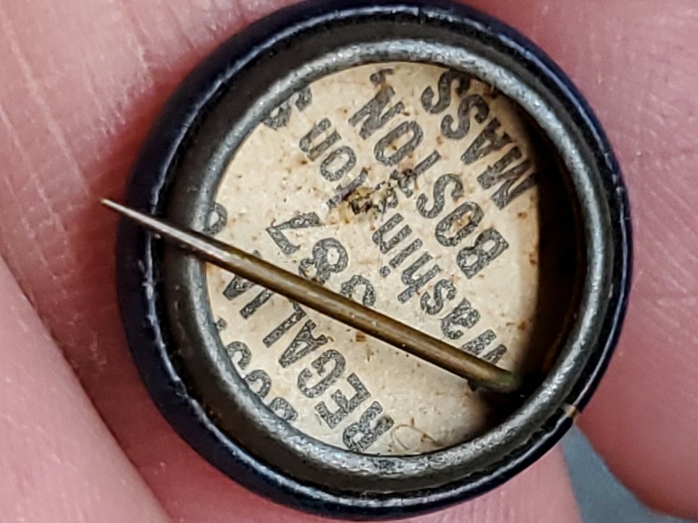 WW2 War Shipping Administration USS Nova Scotia Pin Support