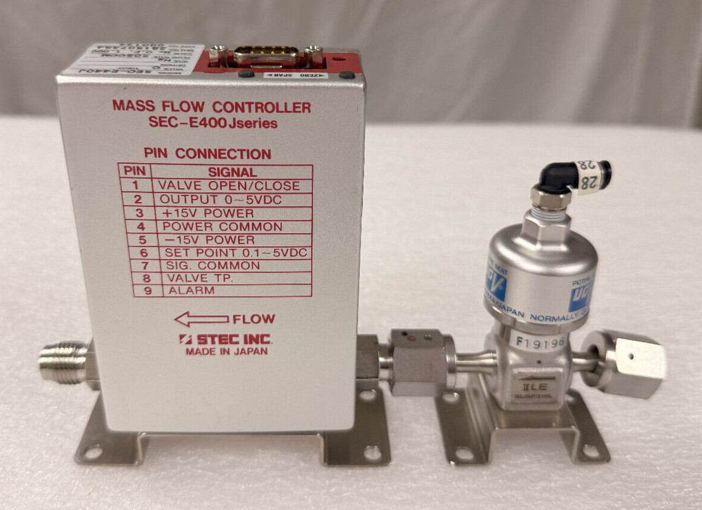 SEC-E440J Mass Flow Controller 20 sccm Calibrated for N2
