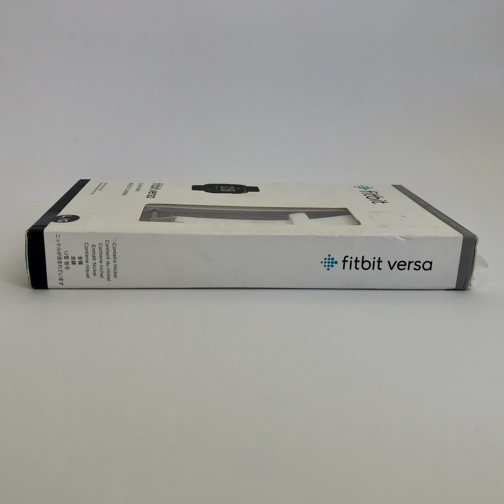 fitbit versa Classic Band Replacement White Large L New Authentic Strap Bracelet