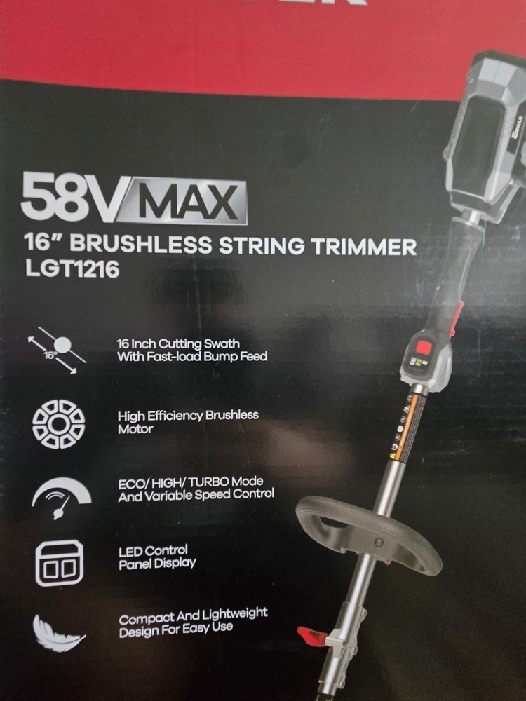 58V Cordless Brushless String Trimmer Brand