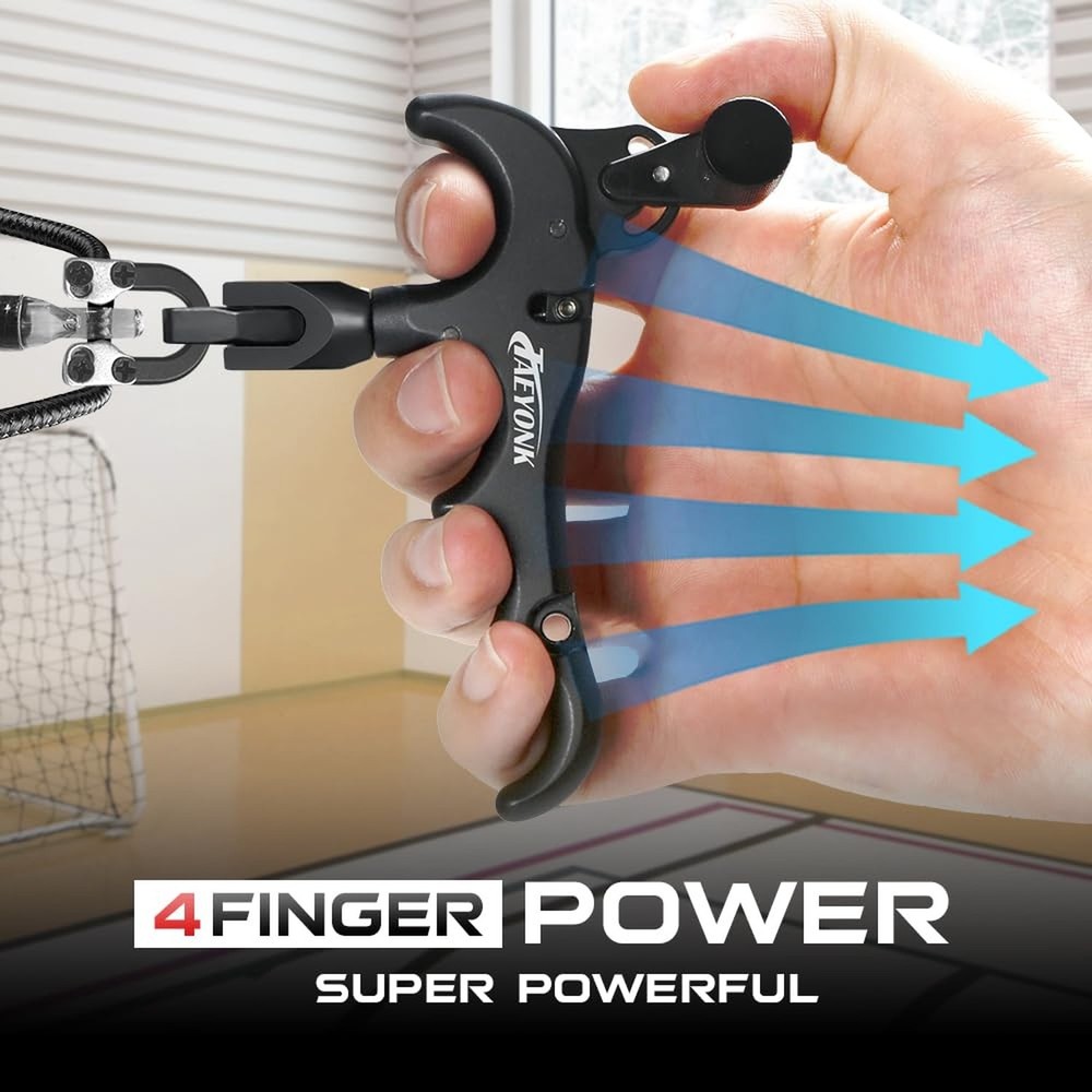 Bow Release for Compound Bow,Aluminum 360°Rotatable,Archery Release Trigger