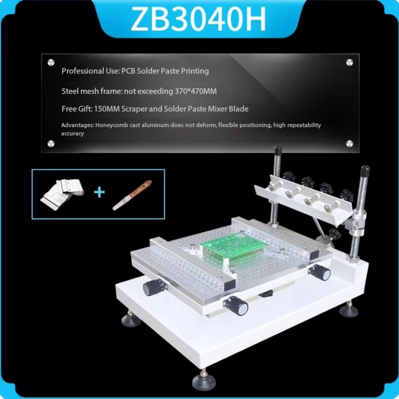 Screen Printing Machine, SMT Manual High-precision Solder Paste Printer
