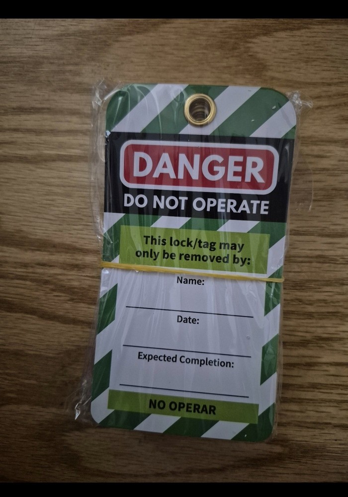 Lockout Tag