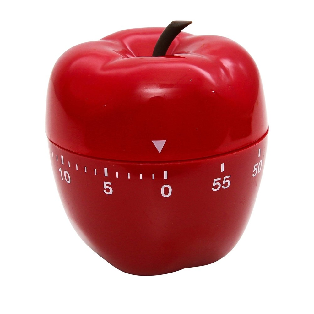 Baumgartens Kitchen Timer (BAU77042), 2.38"H, Metal, Plastic
