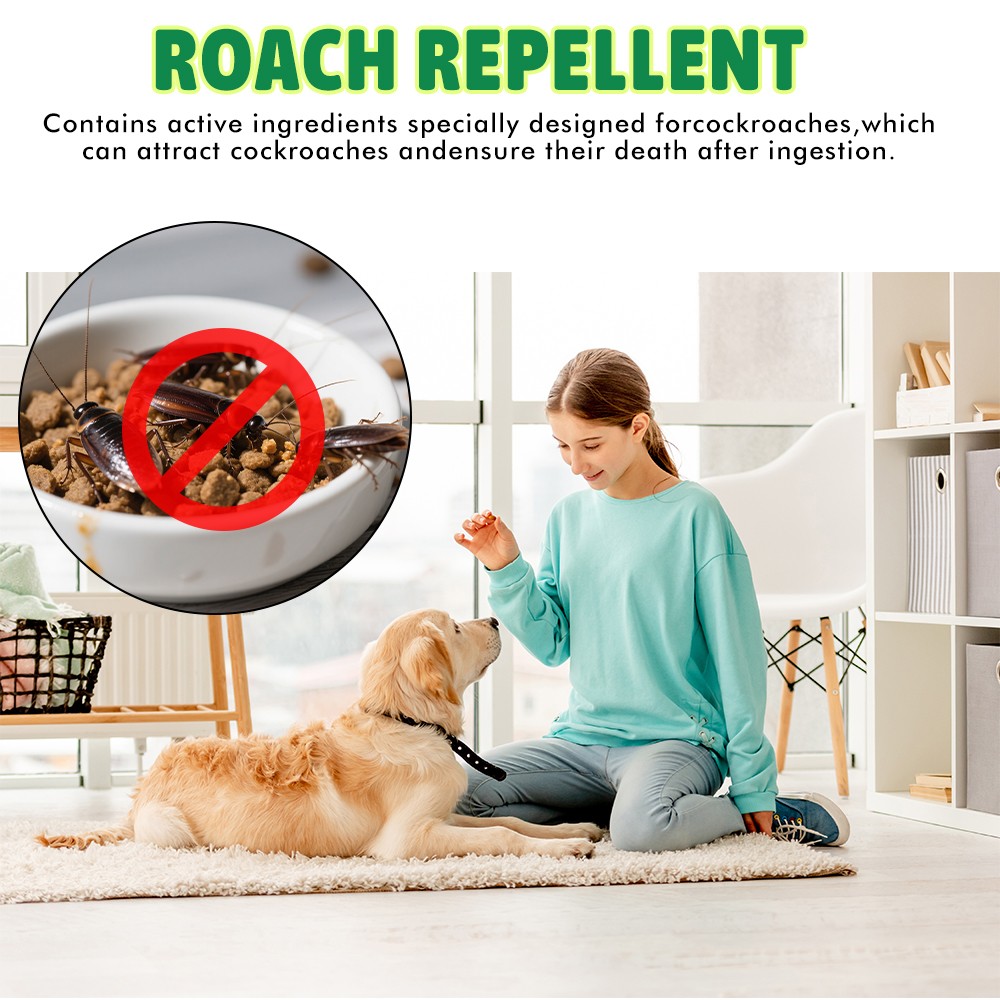 12 Pack Roach Killer, Roach Bait Powerful Cockroach Traps Infestation Control