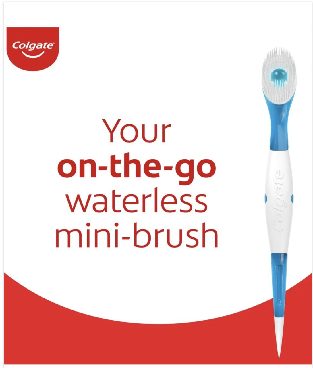 Colgate Wisp MaxFresh Peppermint Mini Toothbrush 24 Count No Water Needed