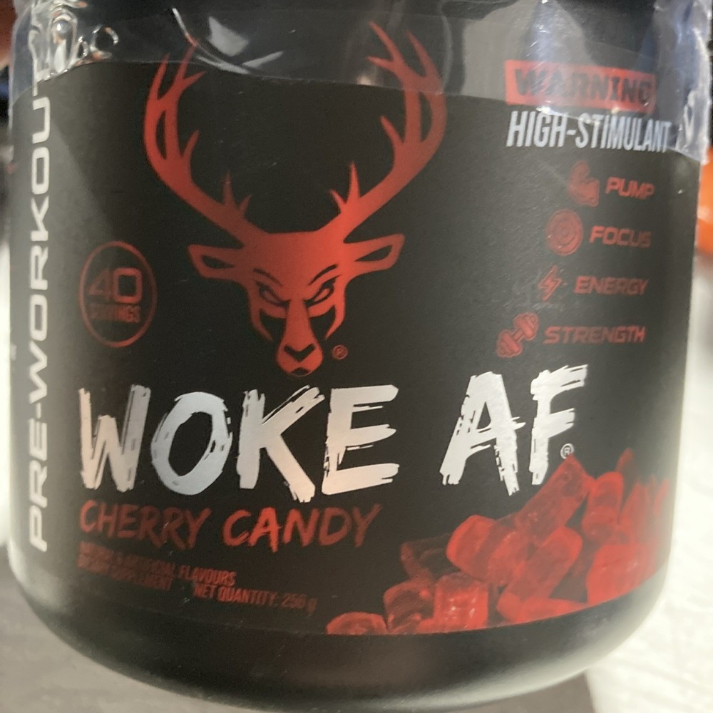 Bucked Up Pre Workout Cherry Candy exp 03-2026