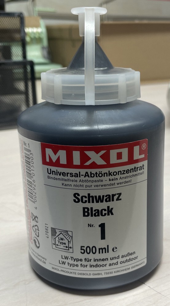Mixol 500ml #1 Black
