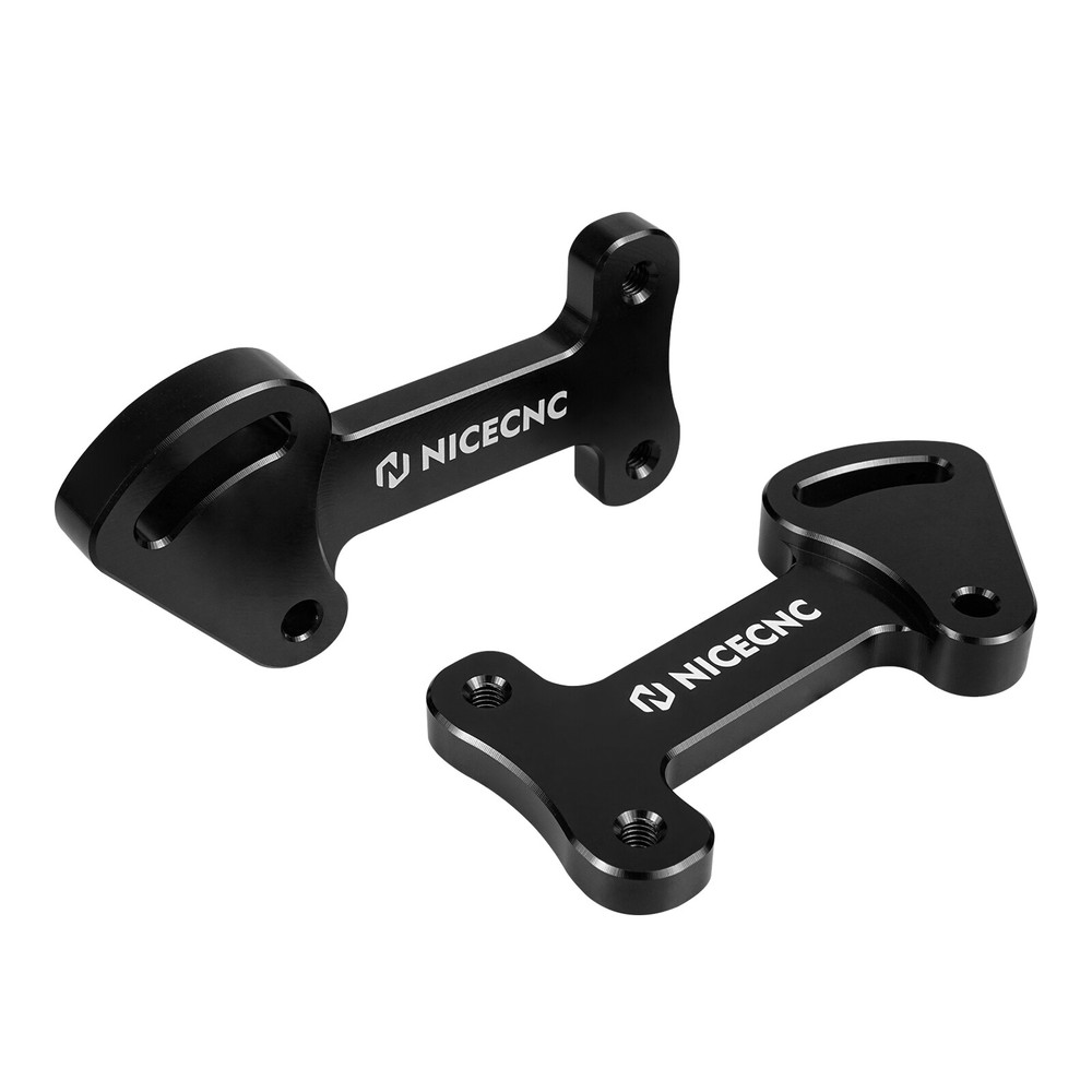 3.25" Windshield Windscreen Bracket Risers Adjustable for Kawasaki KLR650 22-25