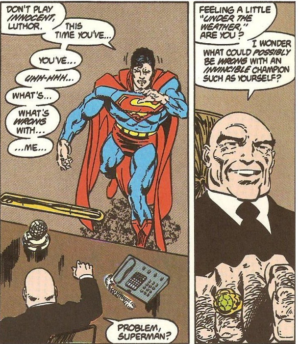 Kryptonite Ring, Lex Luthor, Superman, DC Comics, Action Comics, Lexcorp, JLA