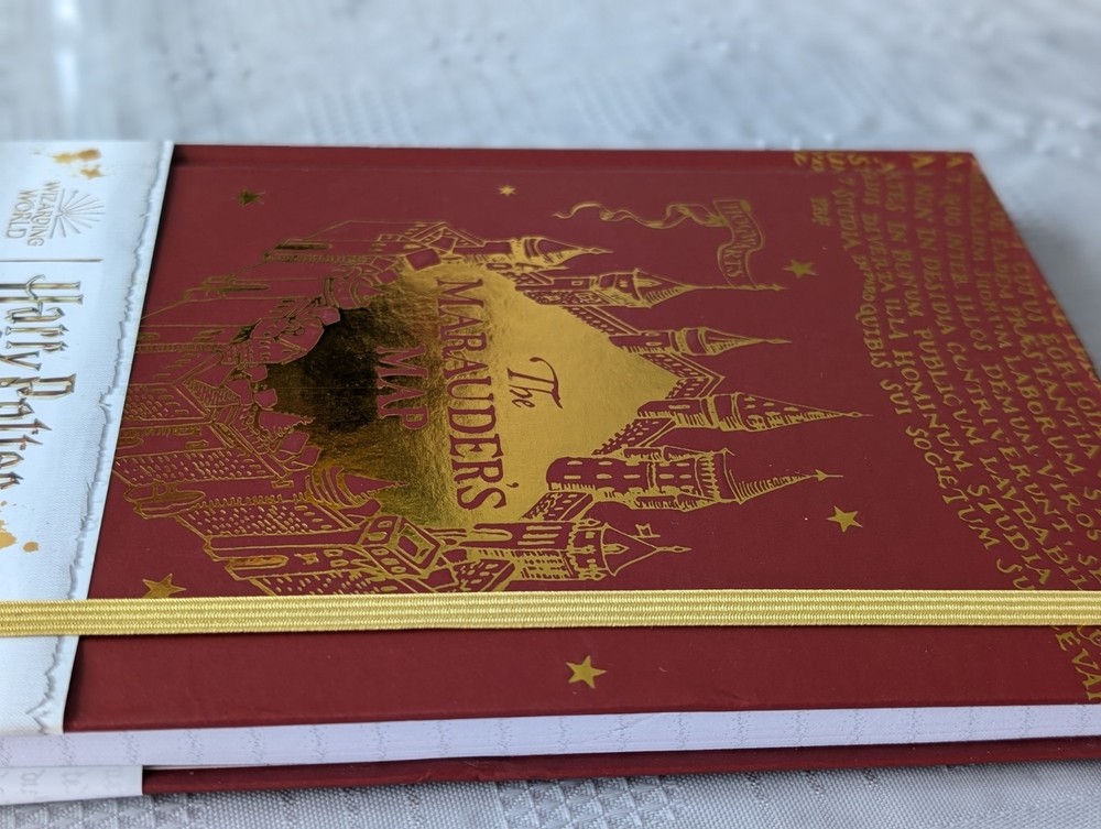 Harry Potter Marauders Map Diary Notebook Journal