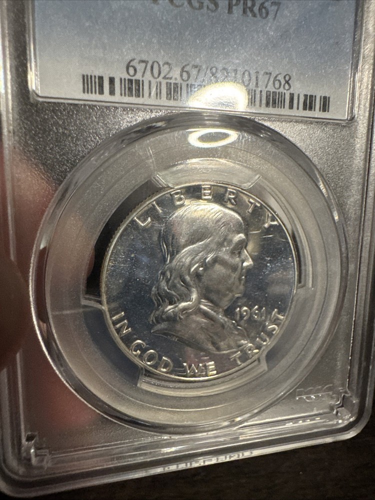 1961 Benjamin Franklin Proof Half Dollar ~ PCGS PR67 ~ *NICE COIN*