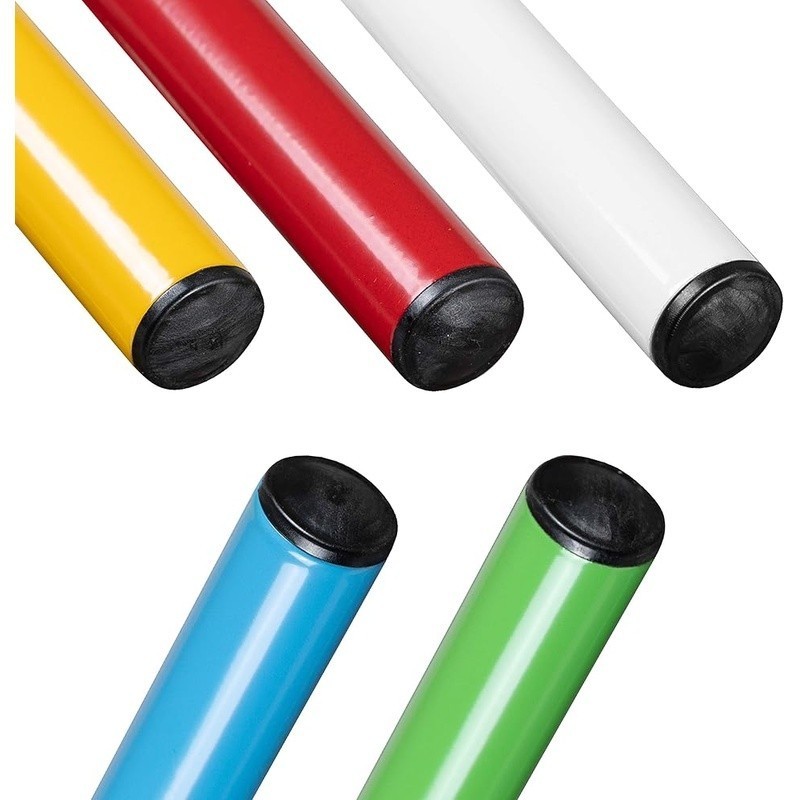 Stackable Plastic Kid Stools Set of 5 Durable Lightweight Classroom Library New