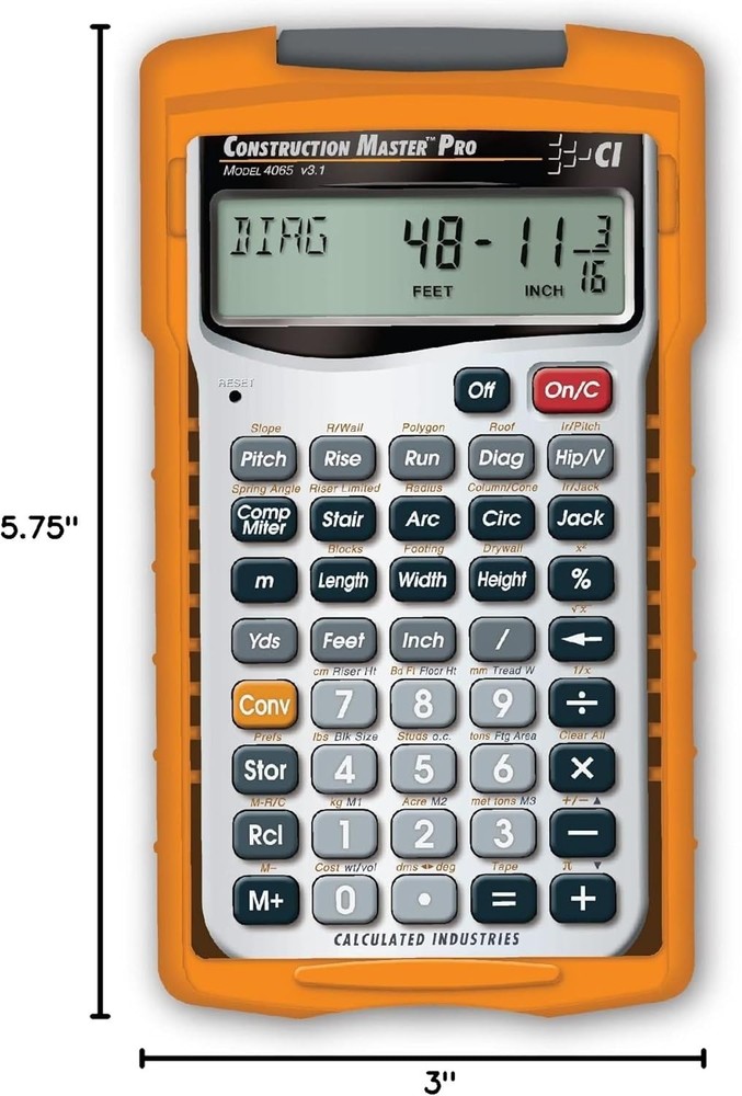 Construction Master Pro - Efficient Dimensional Math