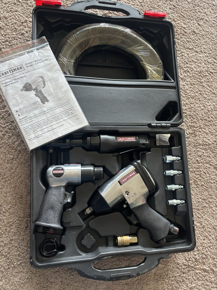 CRAFTSMAN PNEUMATIC TOOL SET UNUSED