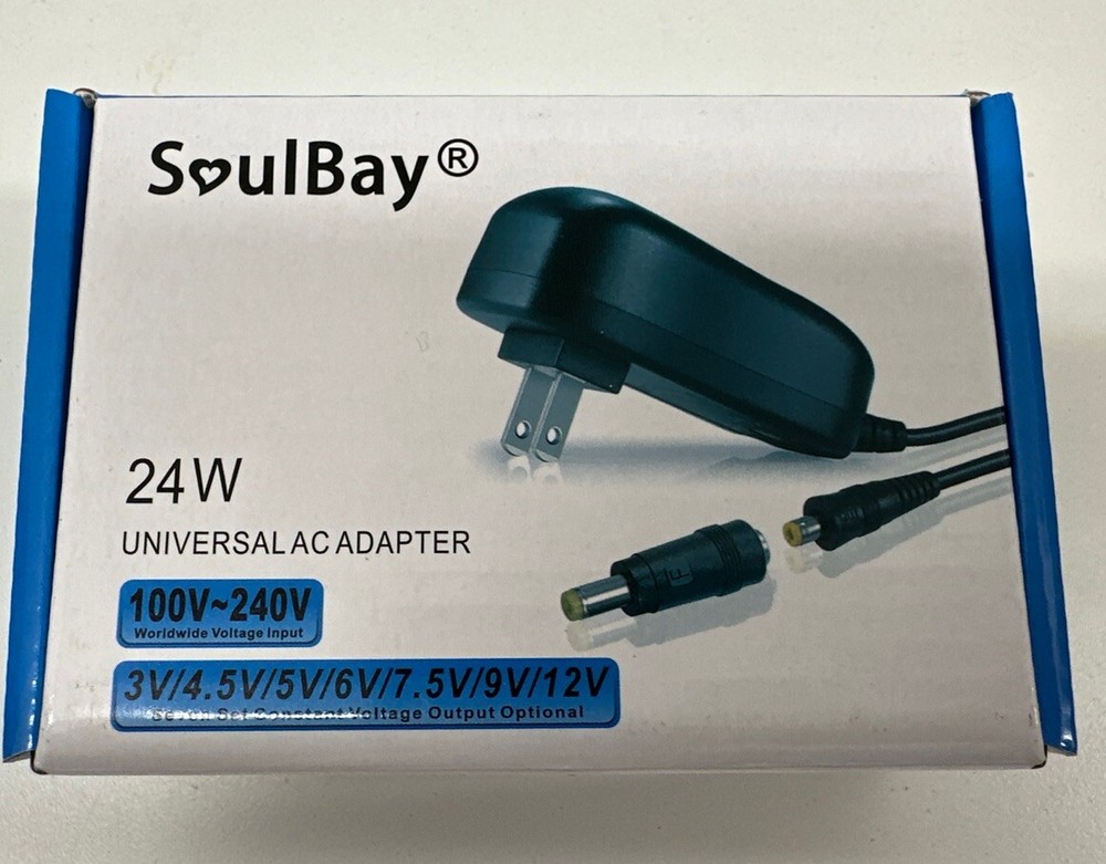 Soul Bay 24 W Universal AC Adapter