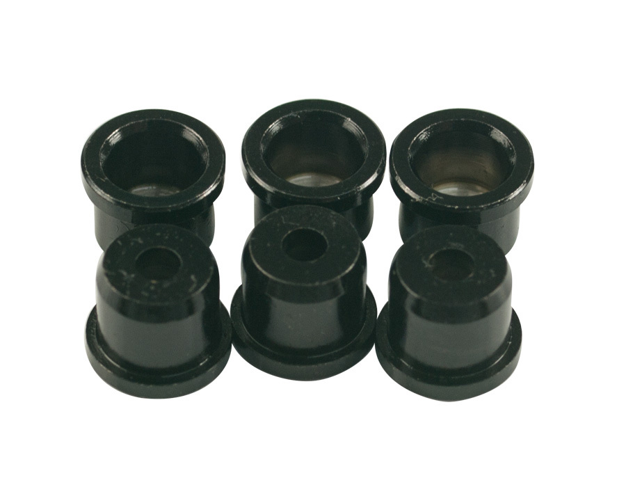 Kluson Replacement String Ferrules For Fender Telecaster (Set 6) Black KSB115B