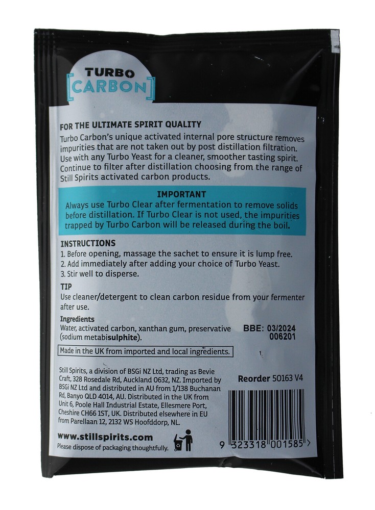 Still Spirits Turbo Carbon - Liquid Carbon Solution