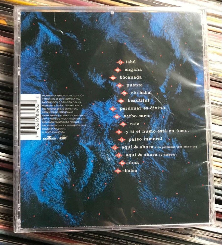 Gustavo Cerati - Bocanada (New Sealed CD)