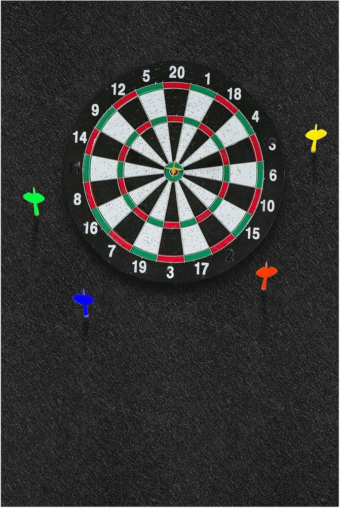 Dart Board Backing Tiles Self Adhesive Felt Wall Protector Dartboard Backer