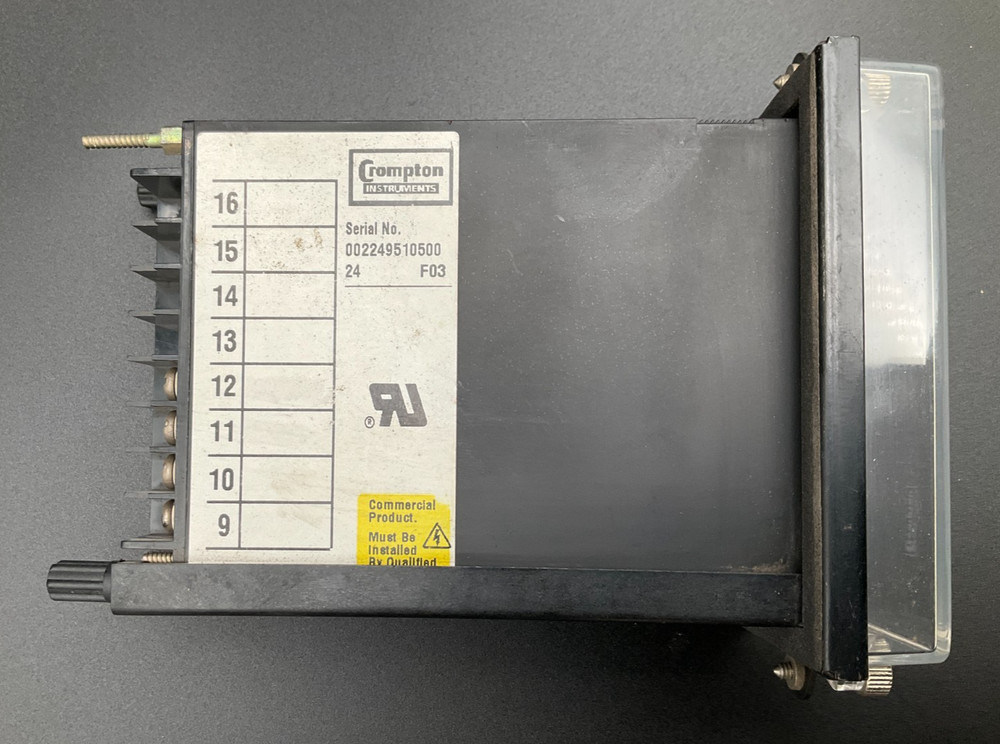 Crompton Instruments 262-DDVU 0-5 VDC Input Digital Panel Meter 262DDVU