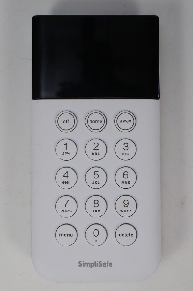 SimpliSafe SSKP3 Wireless Home Security System Keypad
