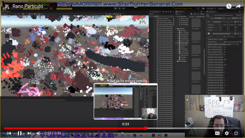 Unity3d: RANO PARTICULO PARTICLE EFFECT GENERATOR! Making games never so fun.