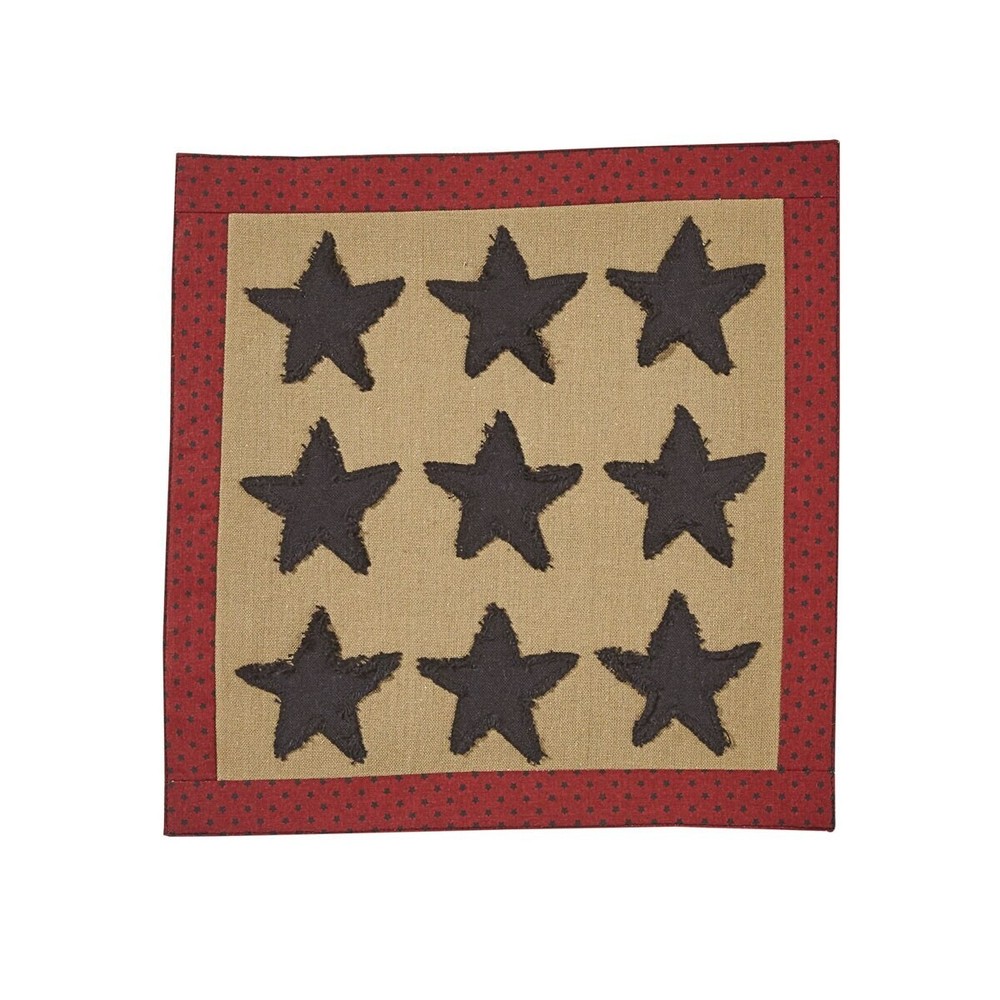 Primitive Style Accent Mat, 9 star, NEW w/Tags