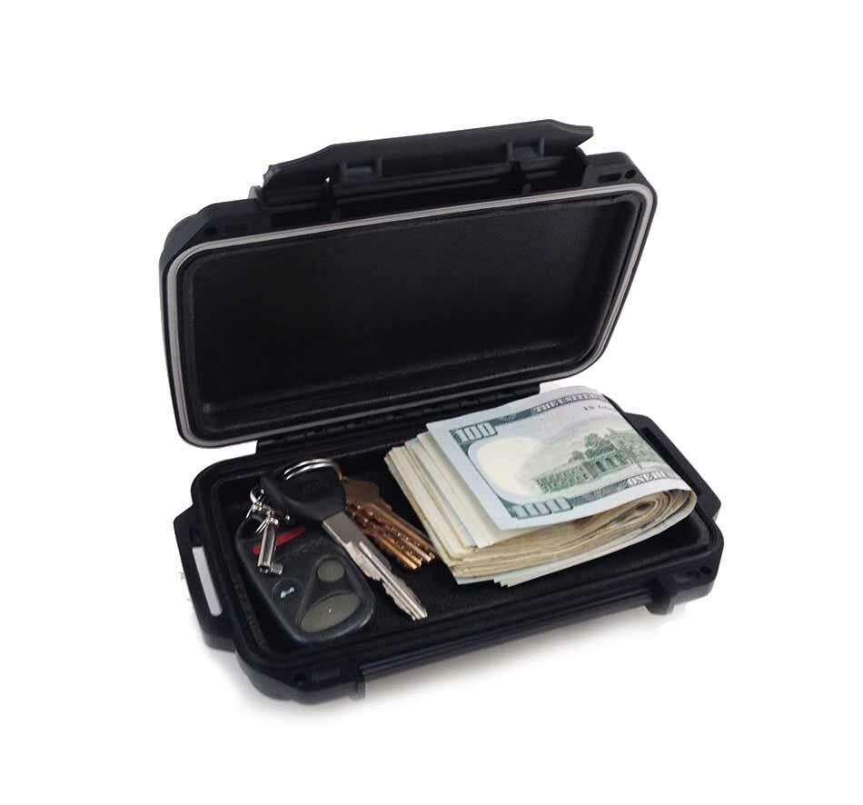 Magnetic Under Car Compartment - Slim Secret Stash Box 164lbs Pull Force