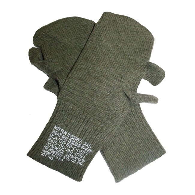 Trigger Finger Mitten Inserts USGI - SIZE LARGE - New