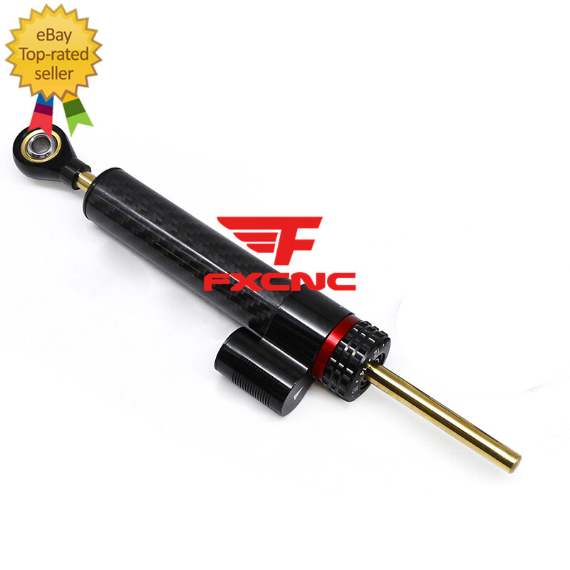 For Suzuki GSX-S1000 GSXS1000F 2016-2024 Carbon Steering Damper Bracket Mounting