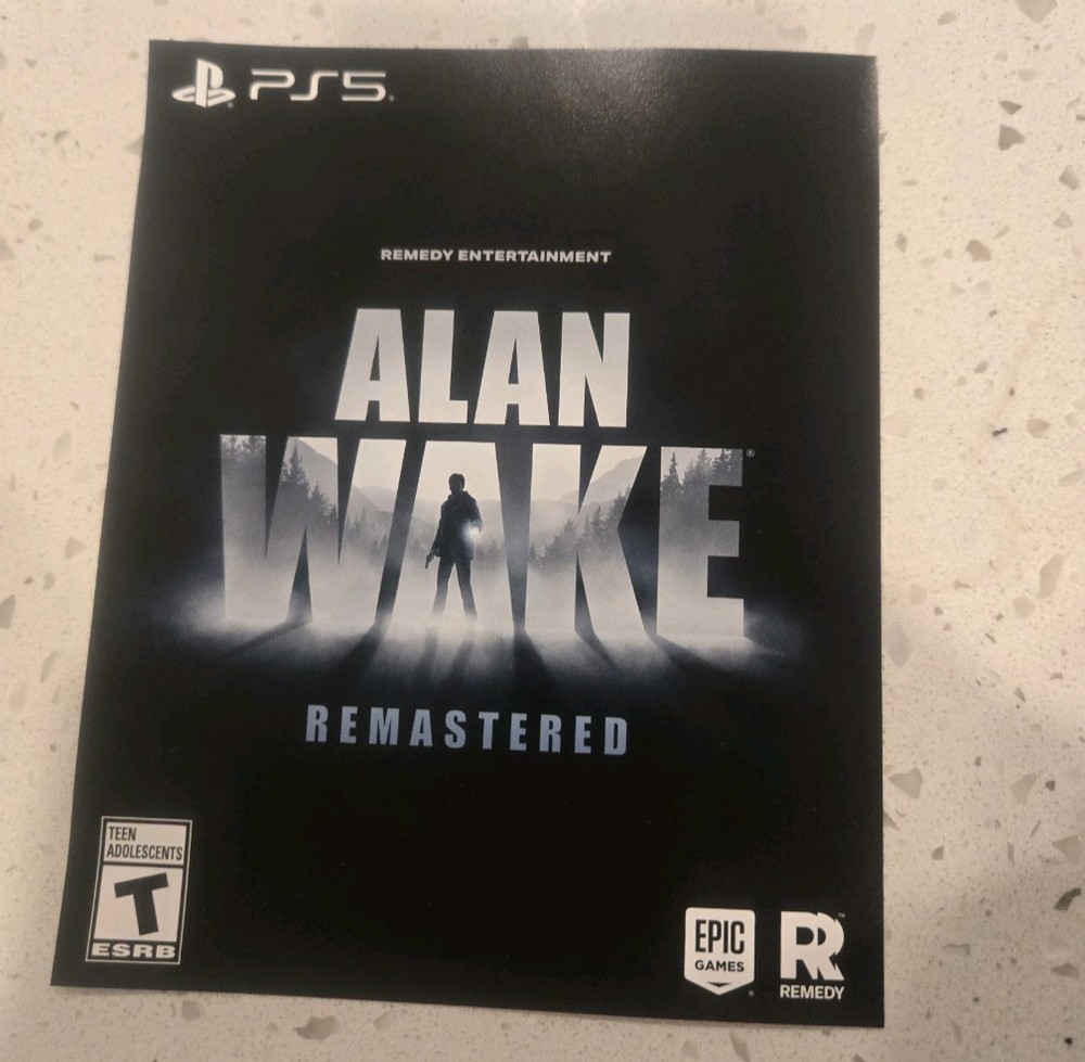 Alan Wake Remastered (PS5) Digital Code