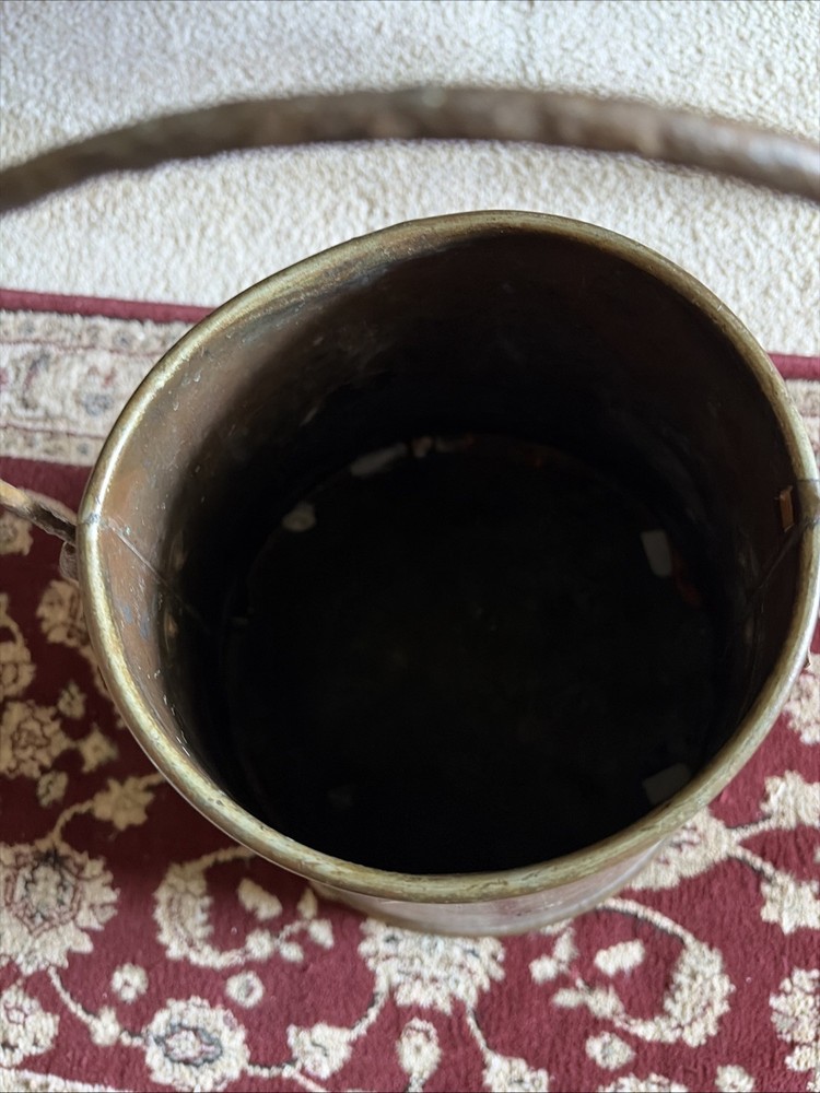 Antique Copper Milk Pail