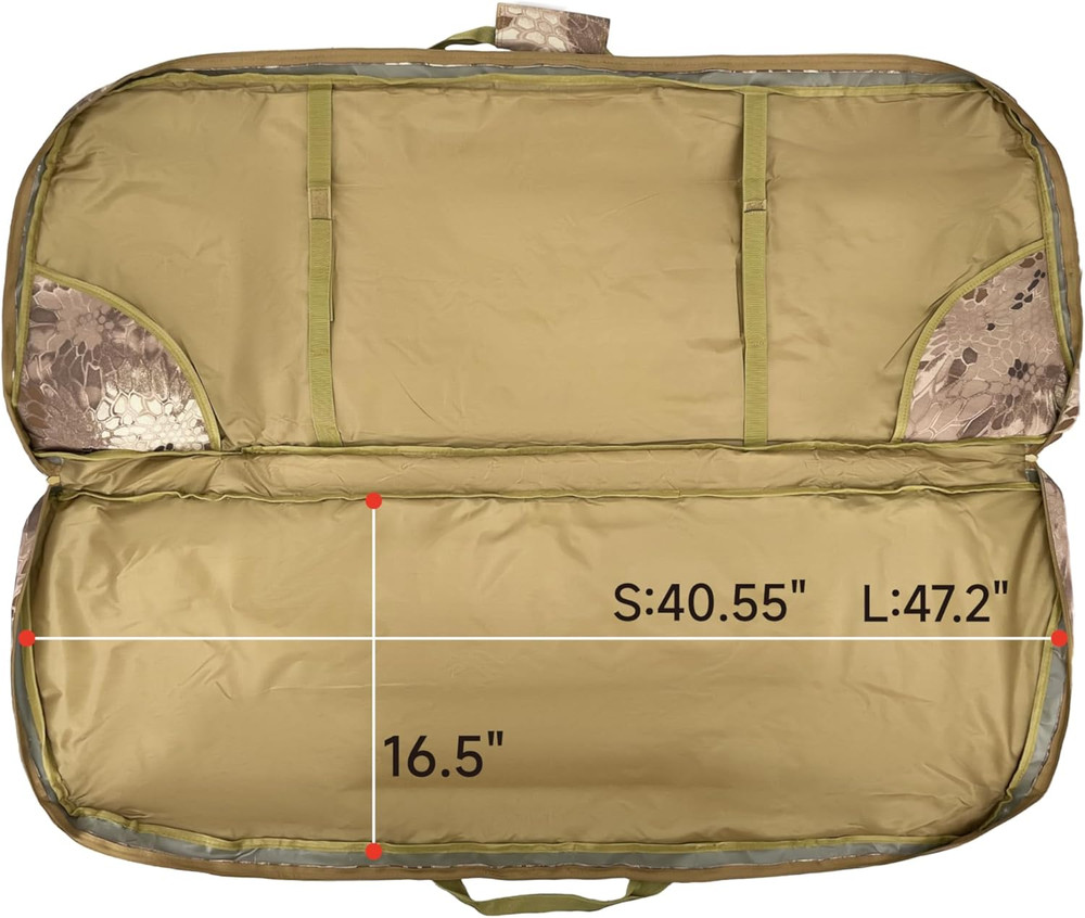 Compound Bow Case Soft Bow Case Compound Bow Carry Bag with Arrow Pocket