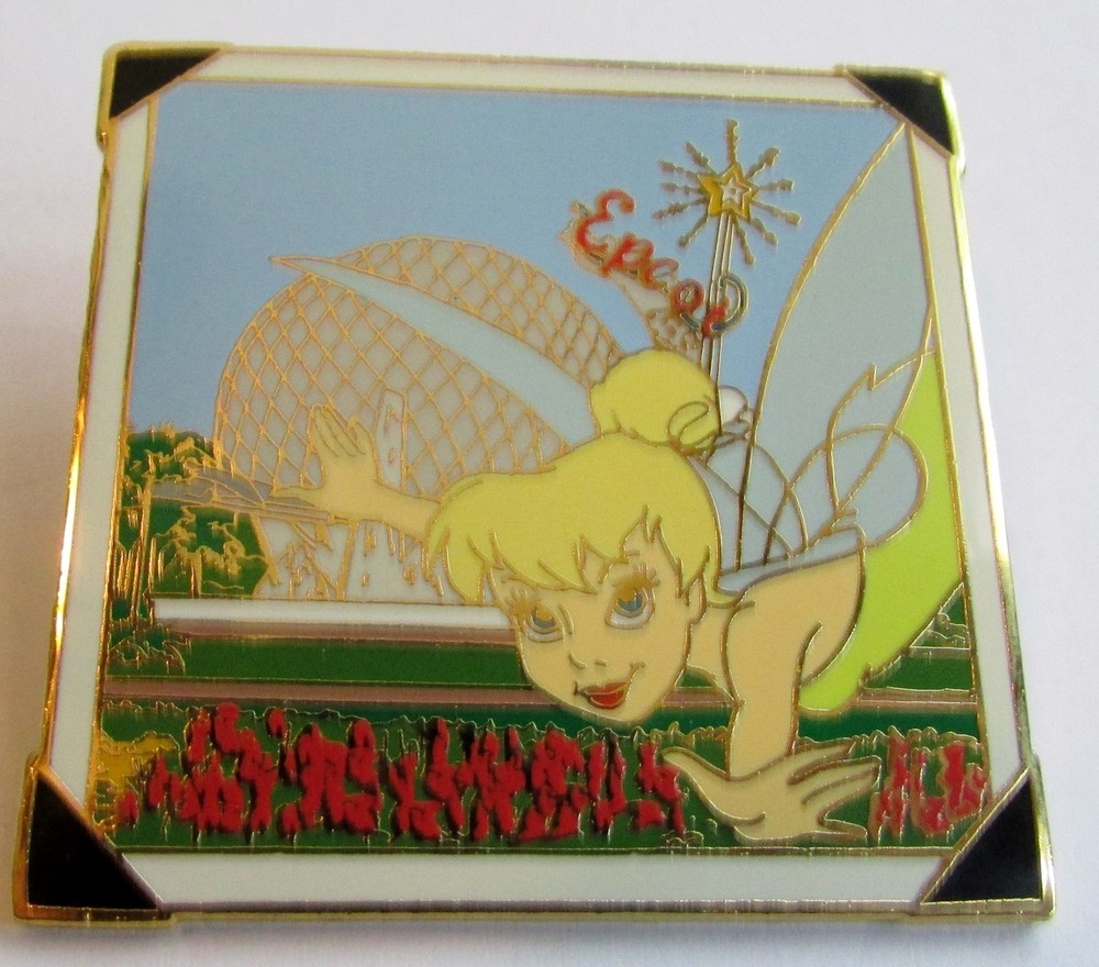 Disney Summer Vacation Epcot Tinker Bell Pin **