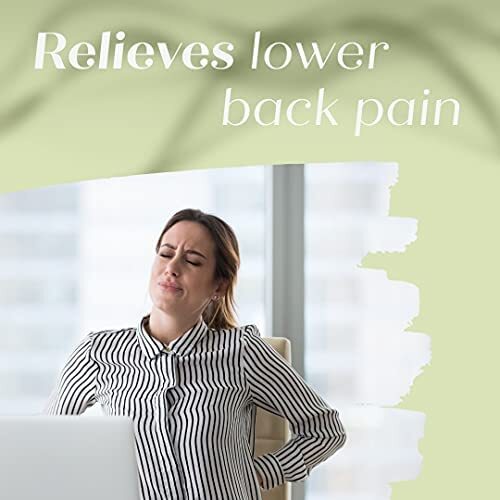 Trickonometry Lumbar Support Extra Firm Pillow: Ergonomic Ba_