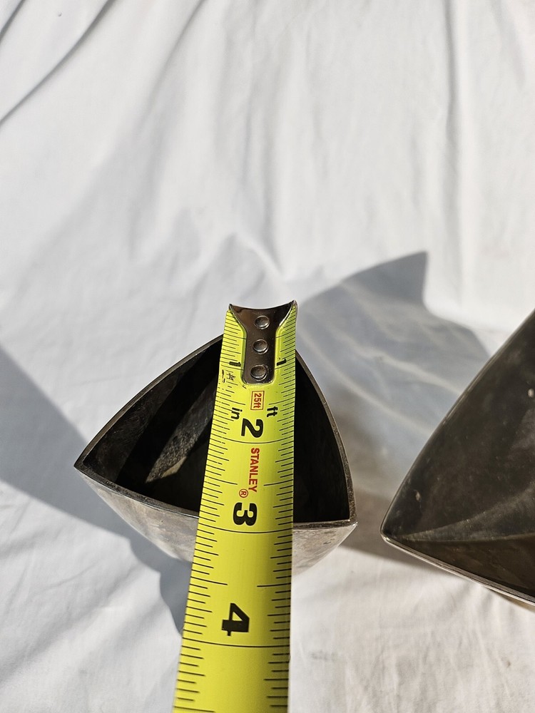 Namford Silverplated Triangular Bowl & Wine Cup Brass Collectible 🔥