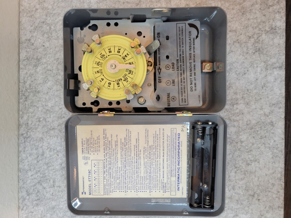 Intermatic ET718C Electronic Timer