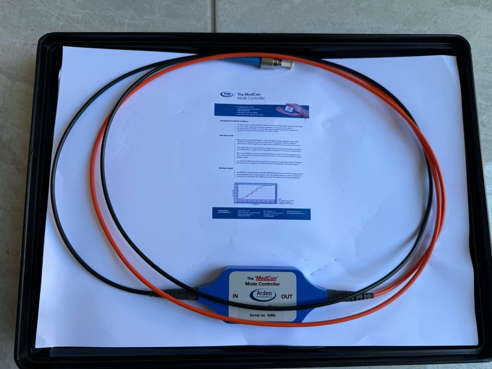 3X Arden Photonics The ModCon Mode Controller Fiber Type 50 µm