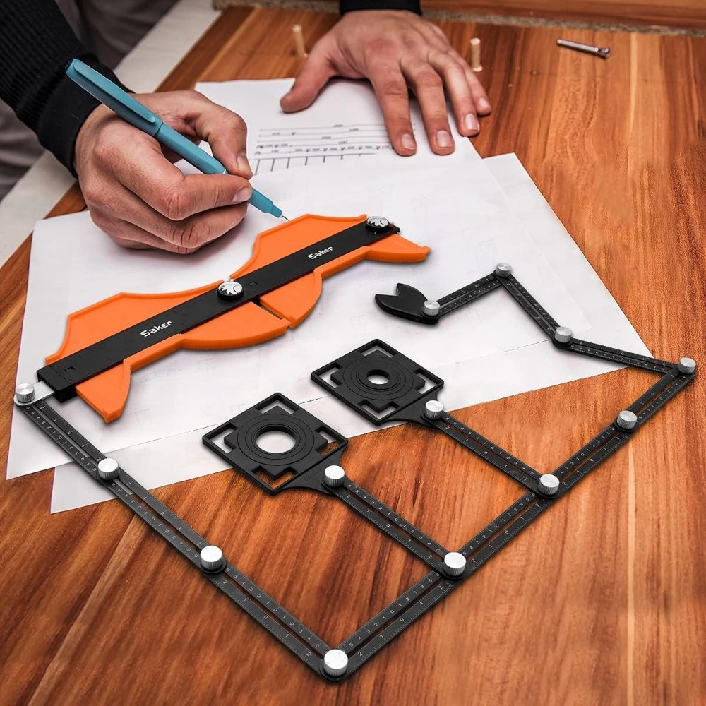 Adjustable Locking Contour Gauge for Irregular Shape Tracing and Duplicating